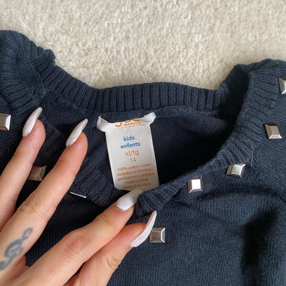 Black Studded Dress - Picture 3 of 5